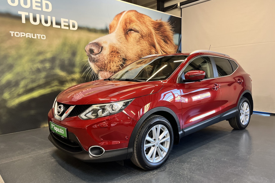 Nissan Qashqai, 2016, 1.2, 85 kW, bensiin, automaat, esivedu