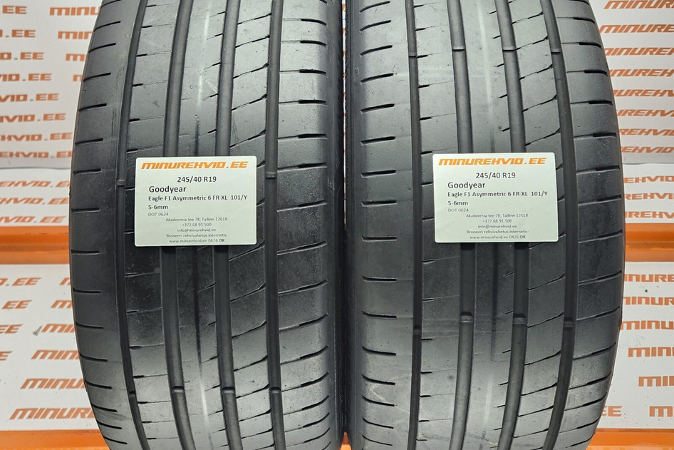 Kasutatud suverehv 245/40R19 GoodYear Eagle F1 Asymmetric 6 FR XL 101/Y