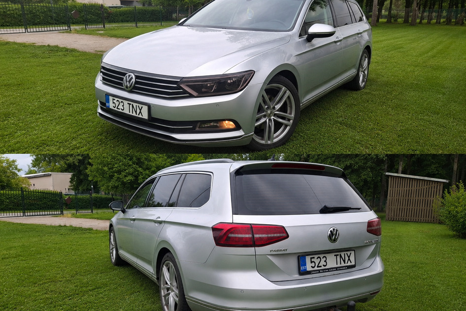 Volkswagen Passat, 2015, 2.0, 110 kW, diisel, automaat, esivedu
