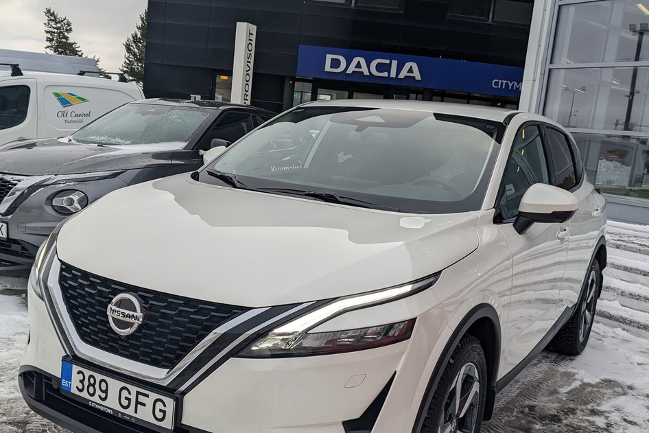 Nissan Qashqai, 2022, 1.3, 103 kW, hübriid (bensiin/elekter), manuaal, esivedu