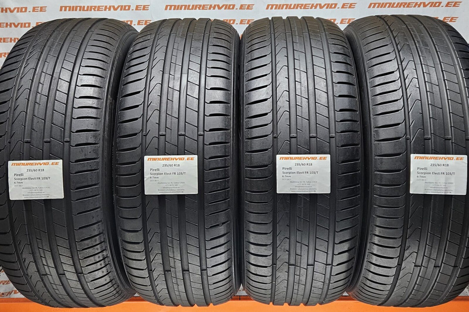Kasutatud suverehv 235/60R18 Pirelli Scorpion Elect FR 103/T