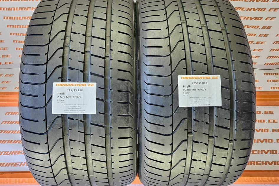 Used summer tire 285/35R18 Pirelli P Zero MO FR 97/Y