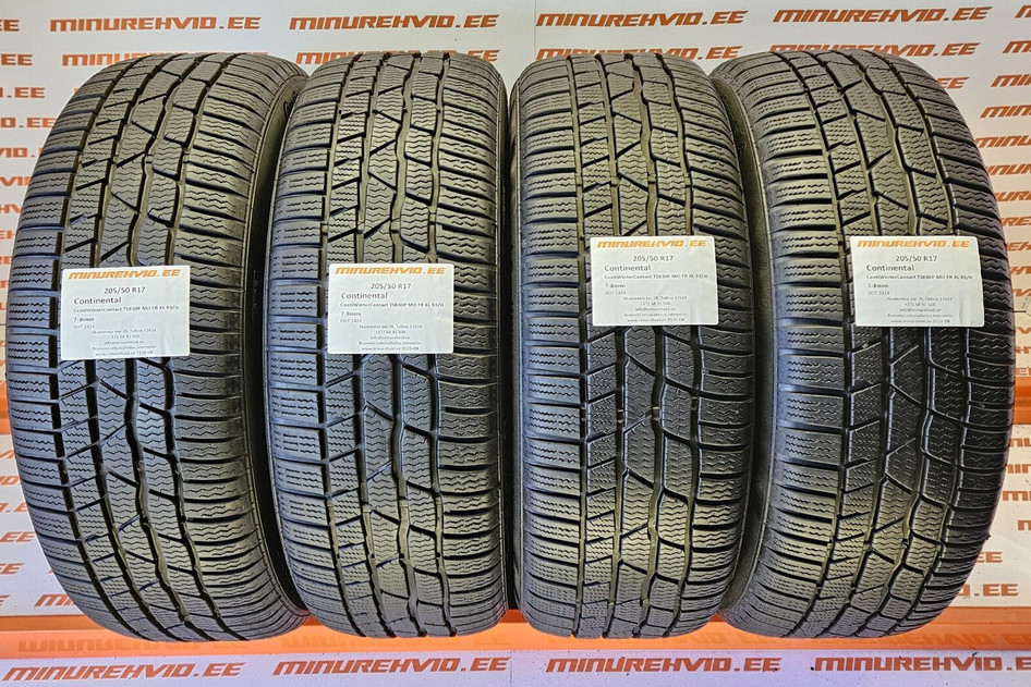 Kasutatud lamellrehv 205/50R17 Continental ContiWinterContact TS830P MO FR XL 93/H