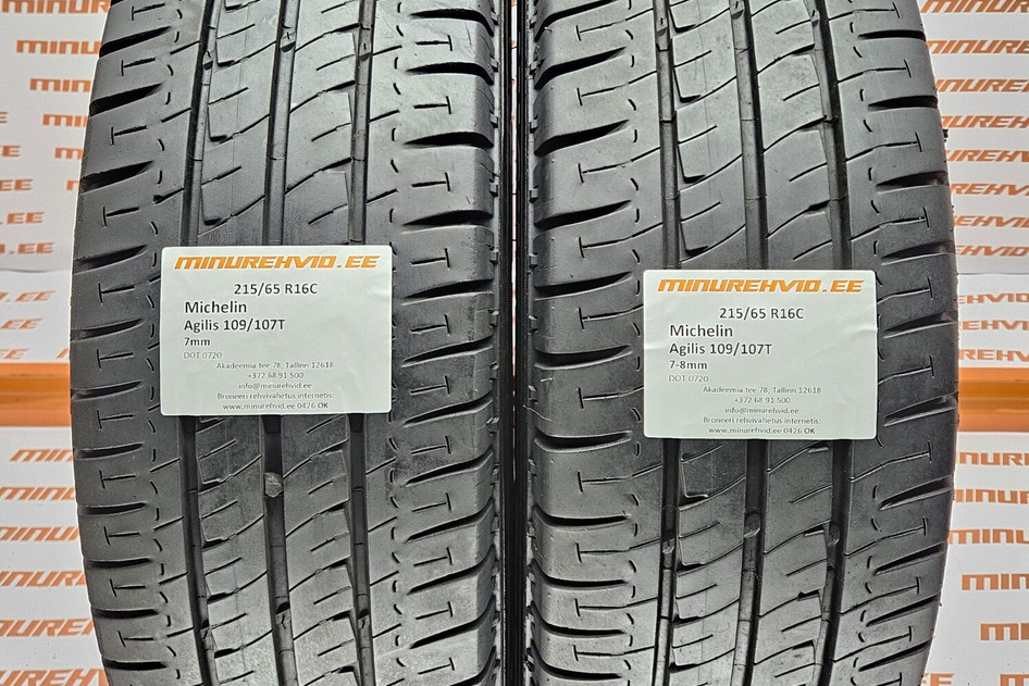 Used summer tire 215/65R16 Michelin Agilis 109/107T
