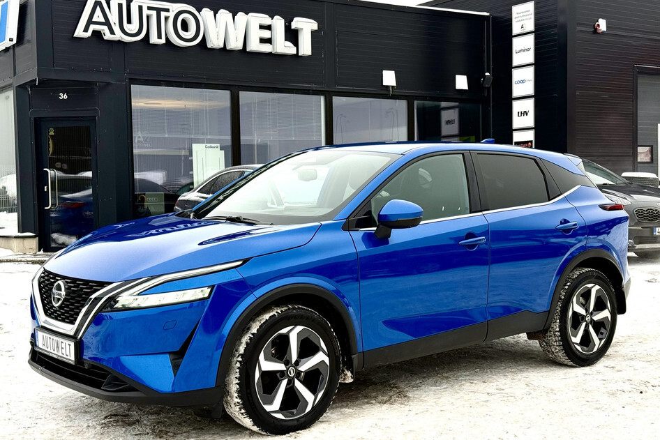 Nissan Qashqai, 2022, 1.3, 116 kW, hübriid (bensiin/elekter), automaat, esivedu