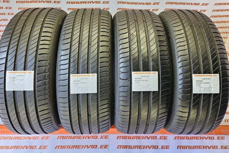Kasutatud suverehv 225/45R17 Michelin Primacy 4 FR 91/Y 3724
