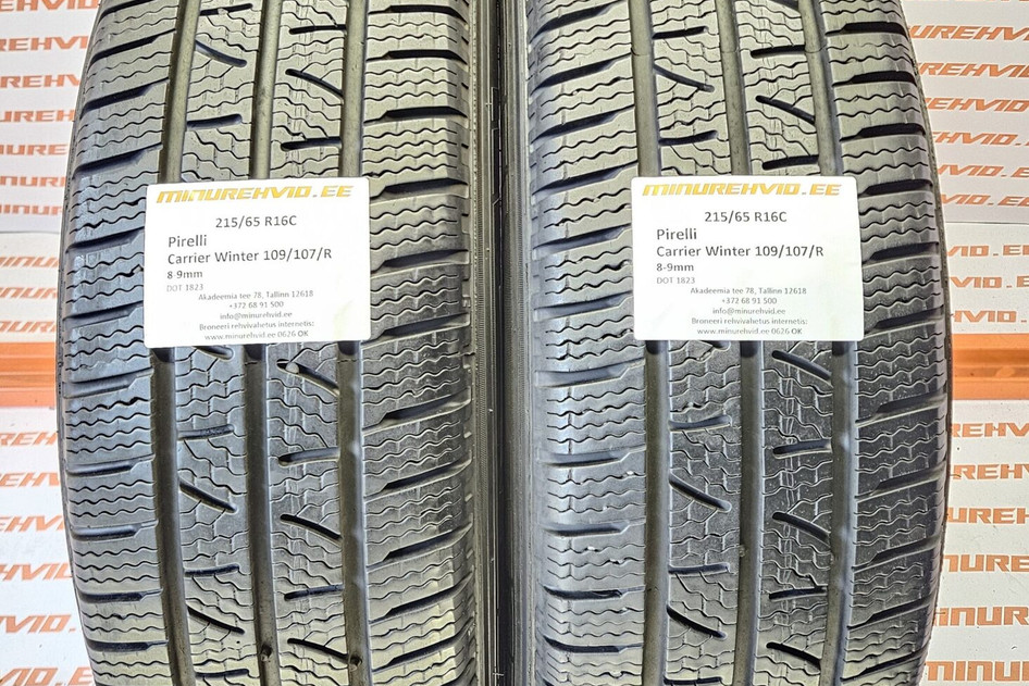 Kasutatud lamellrehv 215/65R16 Pirelli Carrier Winter 109/107/R