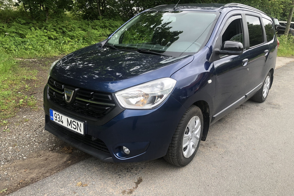 Dacia Lodgy, 2019, 1.6, 80 kW, bensiin+lpg, manuaal, esivedu