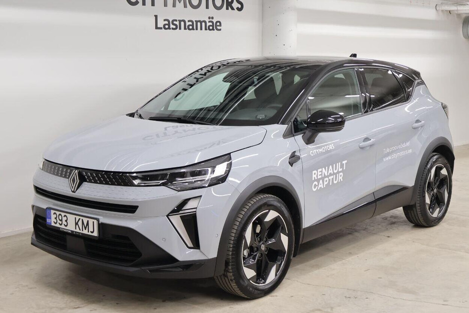 Renault Captur, 2024, 1.3, 116 kW, hibridas (benzinas/elektra), automatinė, priekiniai varomieji ratai