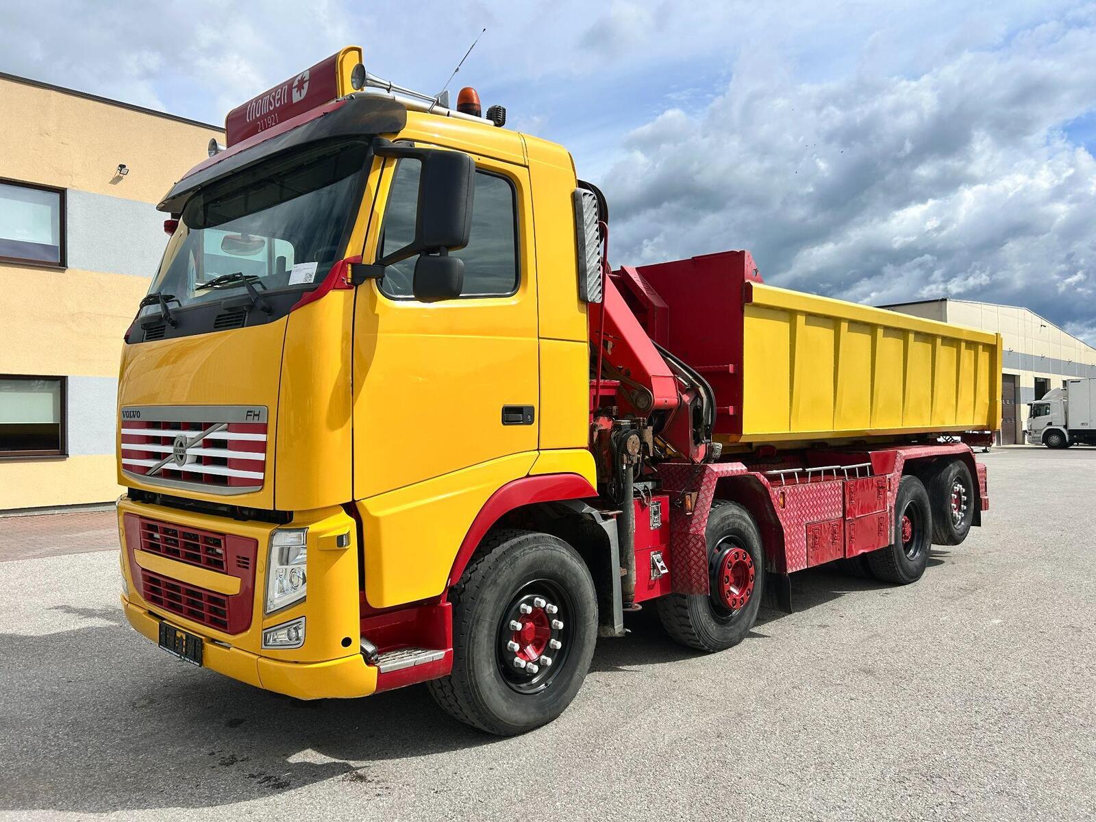 Volvo FH500 8X2*6 + CRANE HIAB + LIFT HIAB + VEB + FULL AIR 2012, kuva 2/31