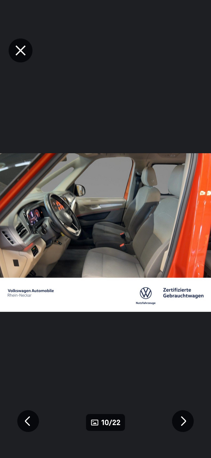 Volkswagen Multivan 2022, photo 5/10