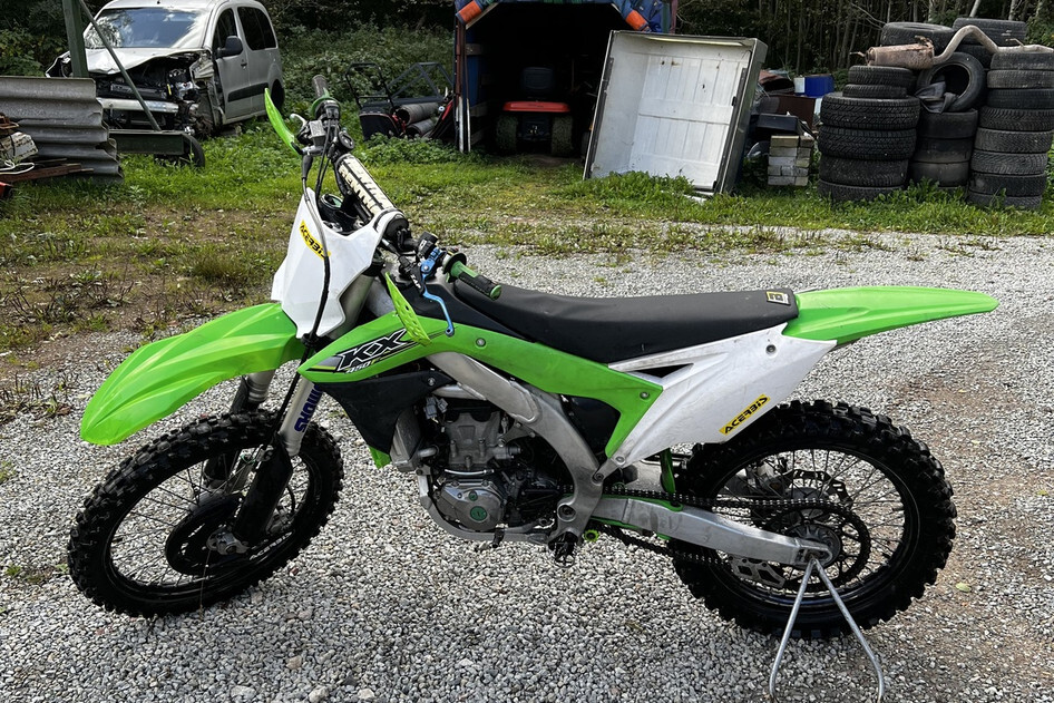 Kawasaki KX450F, 2018, 0.5, 44 kW, bensiin, manuaal, tagavedu