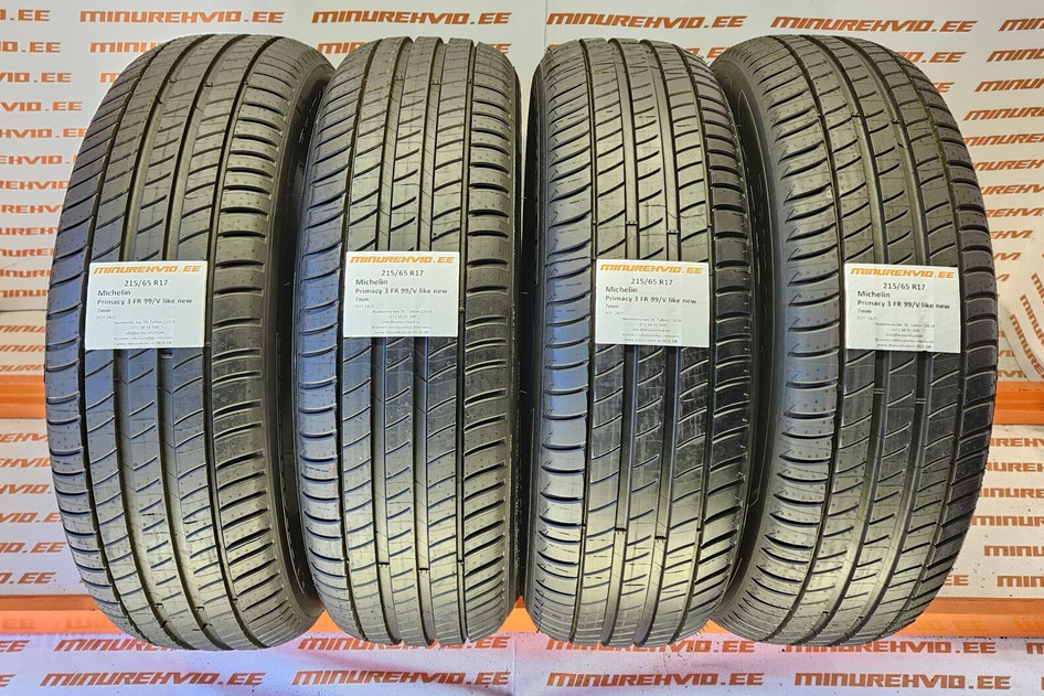 Kasutatud suverehv 215/65R17 Michelin Primacy 3 FR 99/V like new 2825