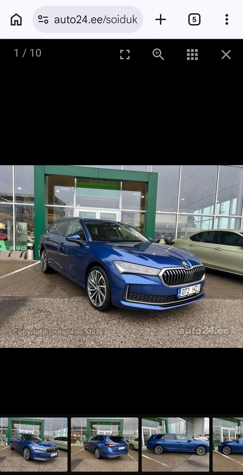 Skoda Superb Combi L&K 2.0 142kW