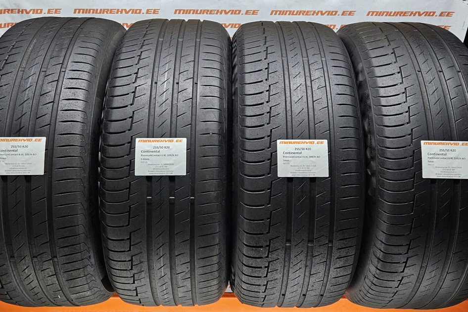 Used summer tire 255/50R20 Continental PremiumContact 6 XL 109/H AO