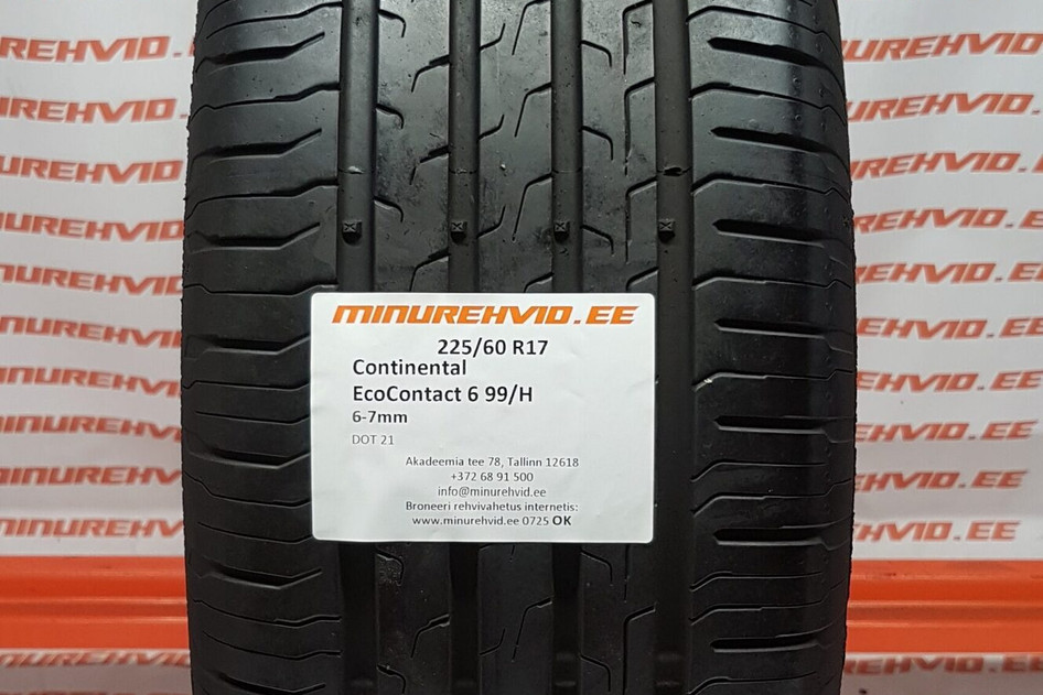Kasutatud suverehv 225/60R17 Continental EcoContact 6 99/H