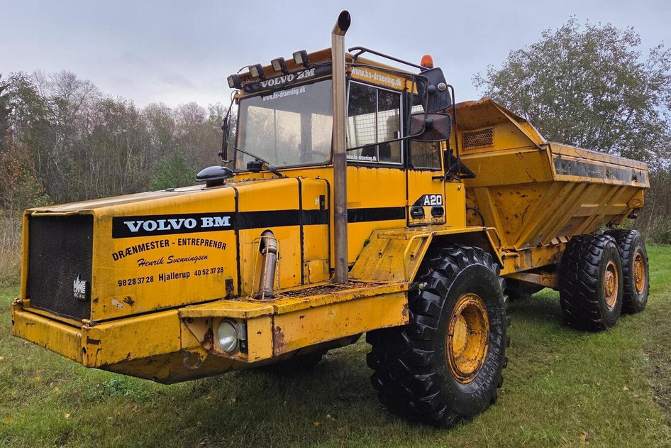 Volvo A20 6X6, diisel, automaat