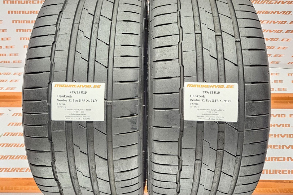 Kasutatud suverehv 235/35R19 Hankook Ventus S1 Evo 3 FR XL 91/Y