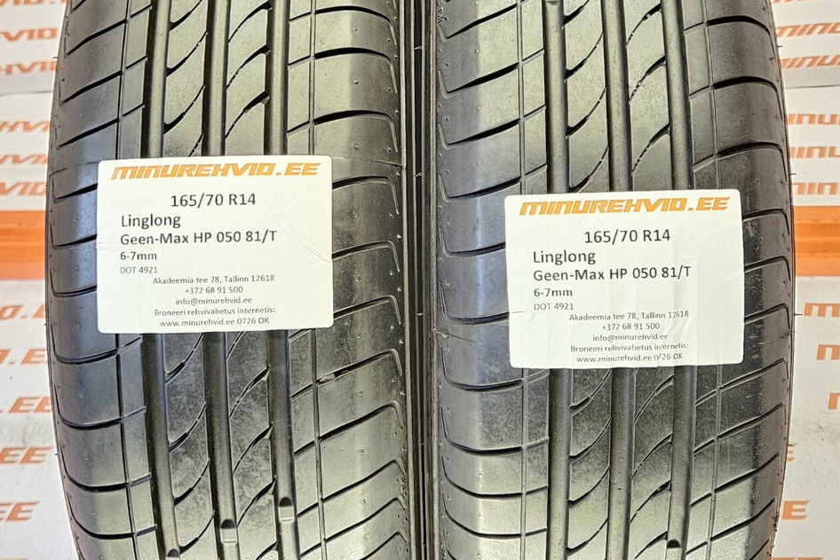 Used summer tire 165/70R14 LingLong Geen-Max HP 050 81/T