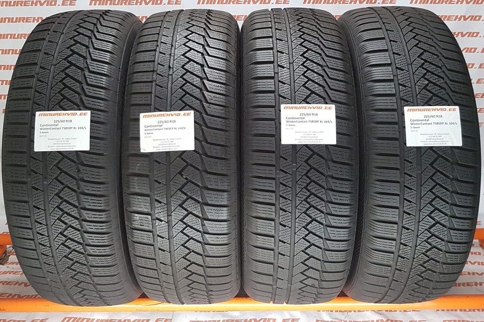Used studless winter tire 225/60R18 Continental WinterContact TS850P XL 104/V