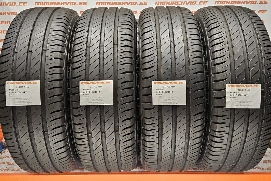 Подержанный летняя шина 215/65R16 Michelin Agilis 3 106/104 T 4322