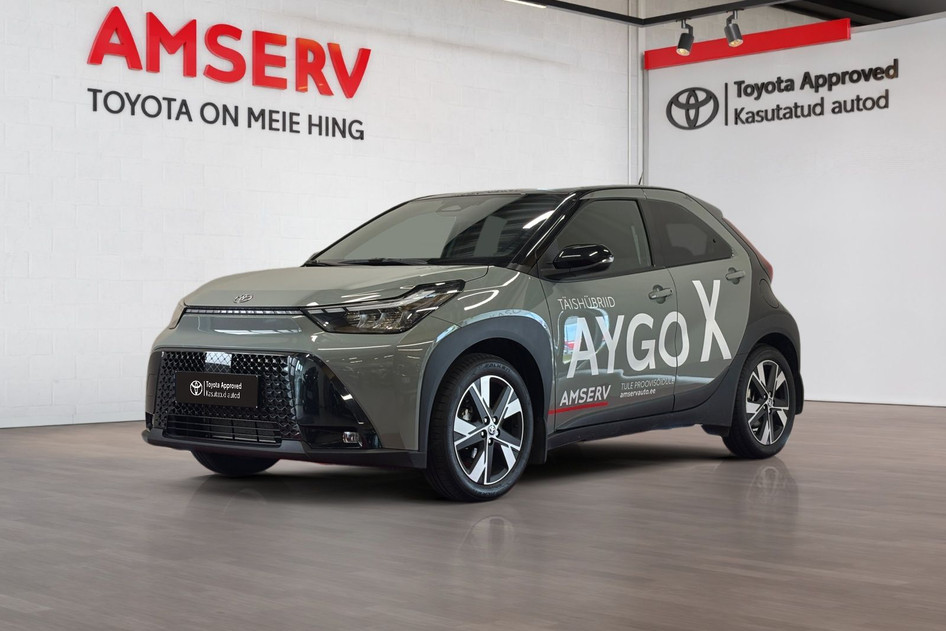 Toyota Aygo, 2025, 1.5, 68 kW, hübriid (bensiin/elekter), automaat, esivedu