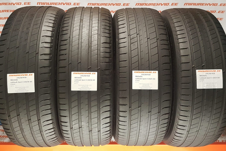 Kasutatud suverehv 235/60R18 Michelin Latitude Sport 3 103/V 20