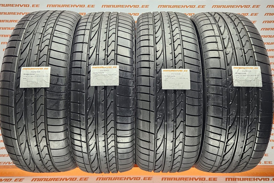 Подержанный летняя шина 255/50R20 Bridgestone Dueler H/P Sport FR XL 109/H like new 3