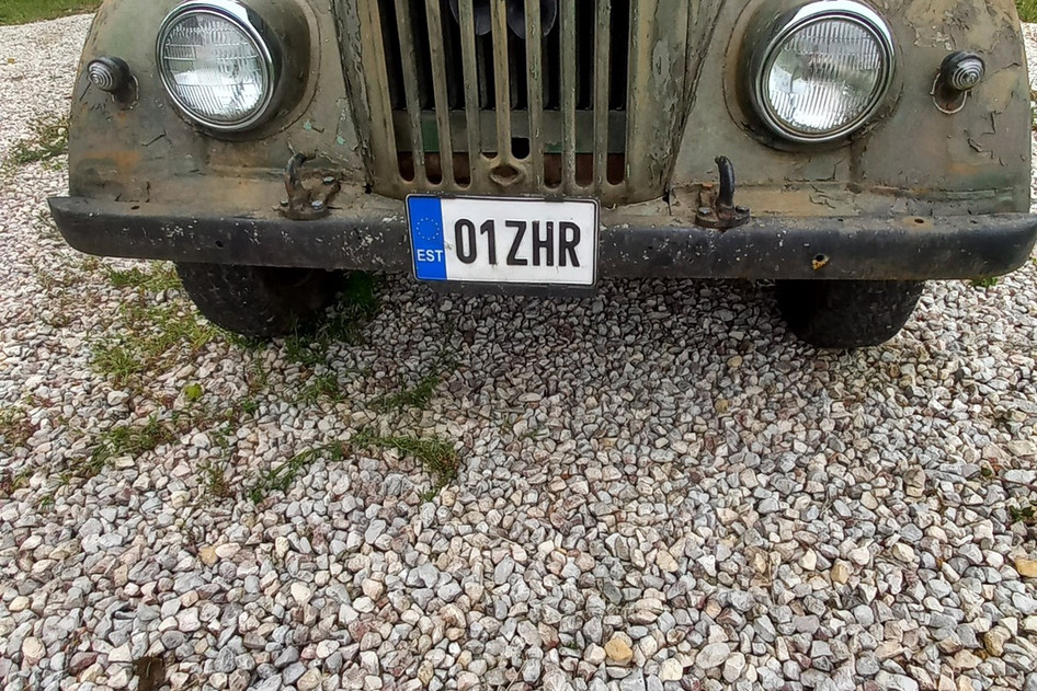 GAZ 69, 1957, 2.1, 38 kW, bensiin, manuaal, nelikvedu