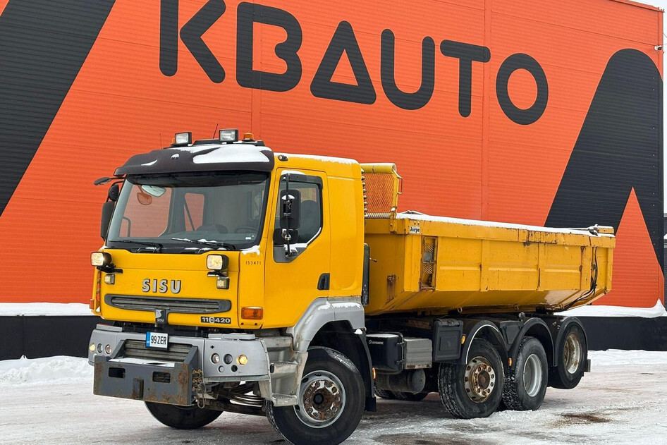 Sisu E11 420 8x2, 2003, 10.8, 302 kW, дизель, механическая