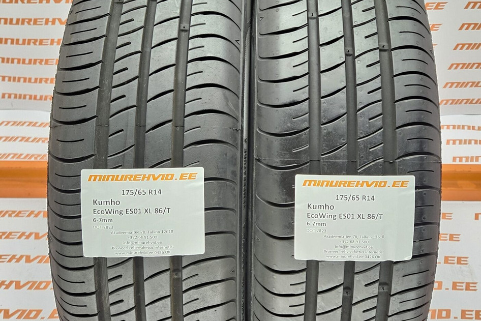 Used summer tire 175/65R14 Kumho EcoWing ES01 XL 86/T 2823