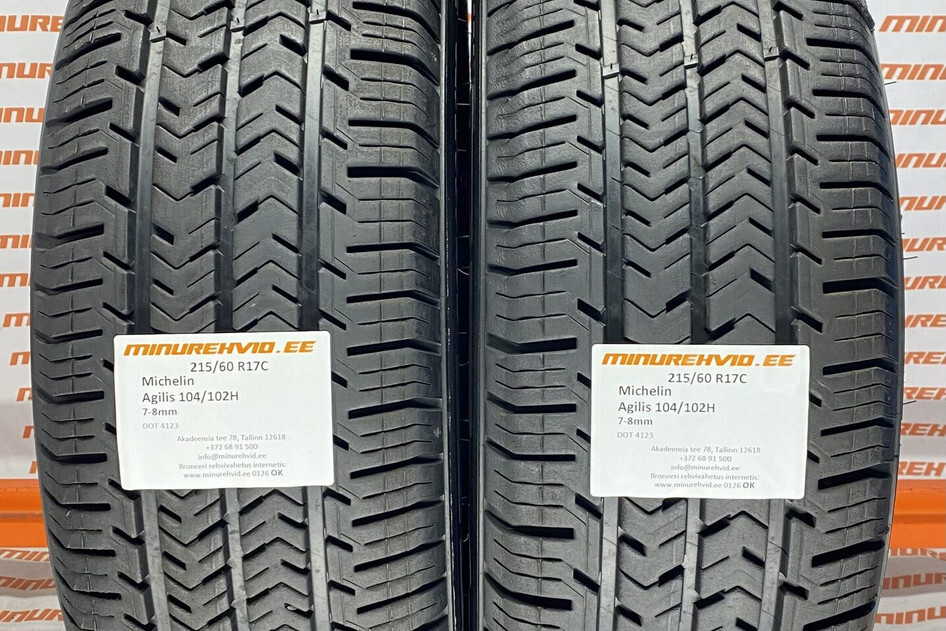 Used summer tire 215/60R17 Michelin Agilis 104/102H