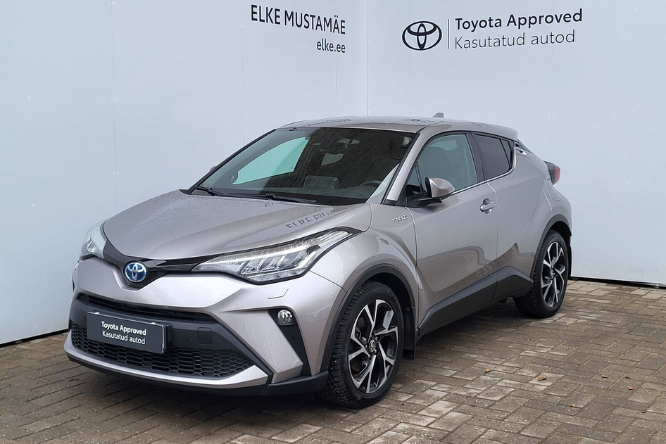 Toyota C-HR, 2021, 1.8, 72 kW, hübriid (bensiin/elekter), automaat, esivedu