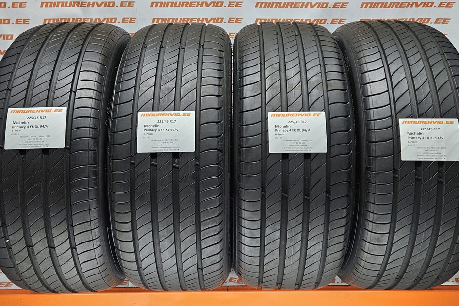 Used summer tire 225/45R17 Michelin Primacy 4 FR XL 94/V 23