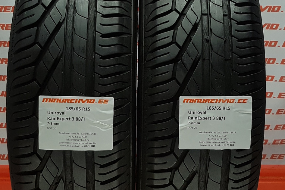 Kasutatud suverehv 185/65R15 Uniroyal RainExpert 3 88/T