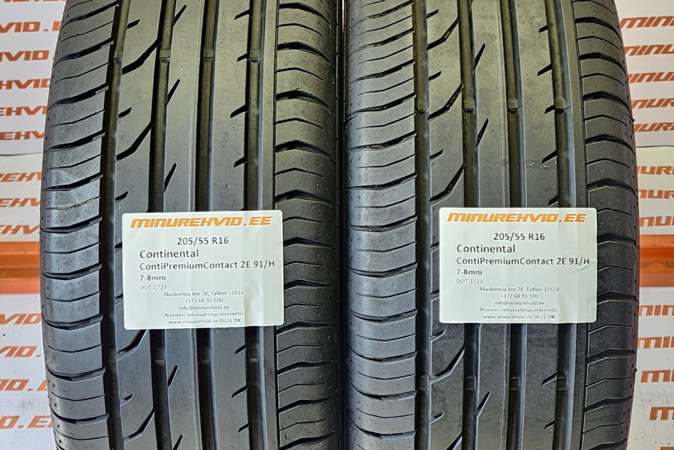 Kasutatud suverehv 205/55R16 Continental ContiPremiumContact 2E 91/H