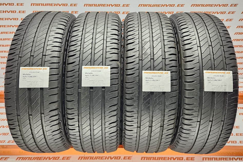 Kasutatud suverehv 215/65R16 Michelin Agilis 3 106/104 T 1023