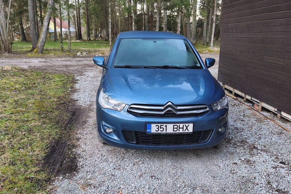 Citroën C-Elysée, 2013, 1.2, 53 kW, bensiin, manuaal, esivedu