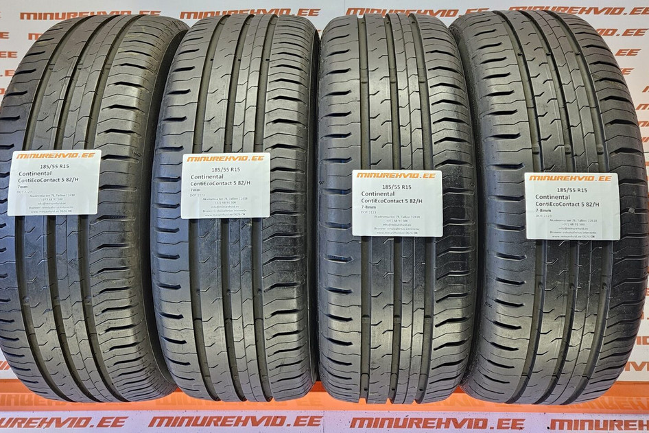 Used summer tire 185/55R15 Continental ContiEcoContact 5 82/H 2123