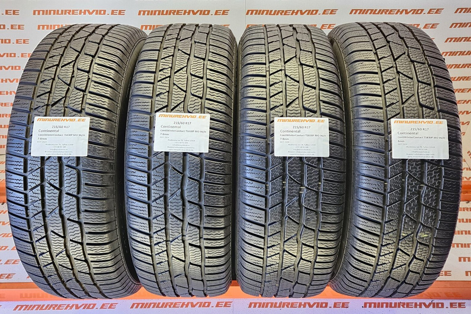 Kasutatud lamellrehv 215/60R17 Continental ContiWinterContact TS830P MO 96/H