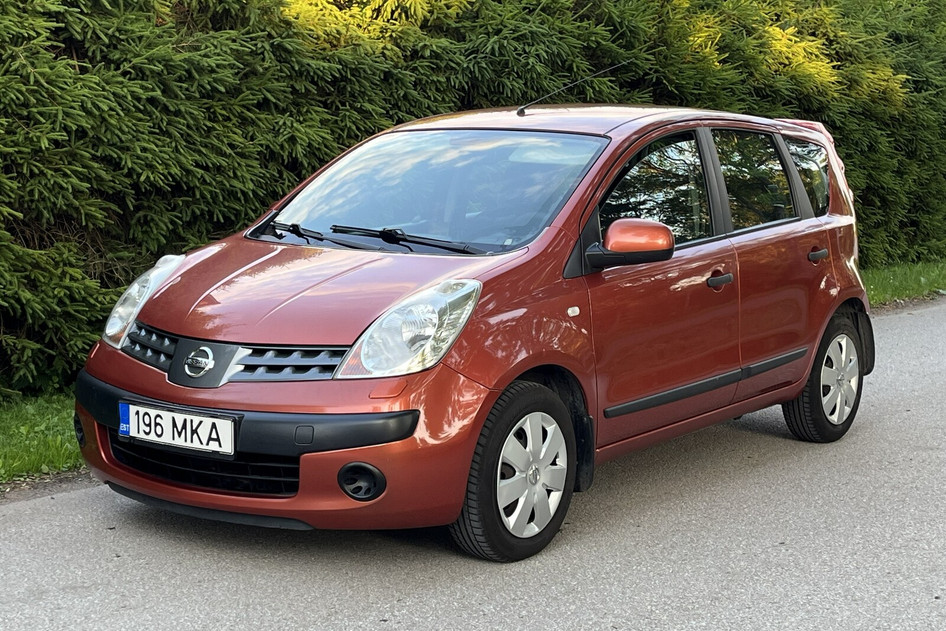 Nissan Note, 2007, 1.4, 65 kW, petrol, manual, front-wheel drive