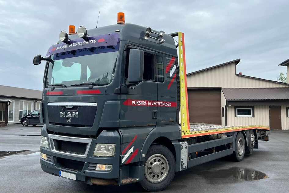 MAN TGX, 2008, 10.5, 324 kW, diisel, manuaal, tagavedu