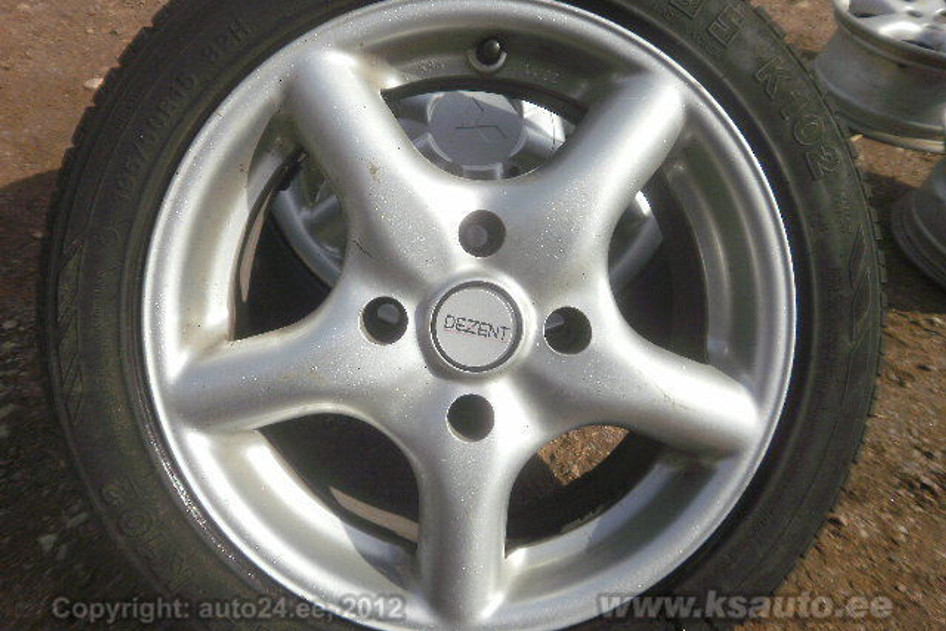 Used steel wheel+summer tire 195/50R15, Dezent