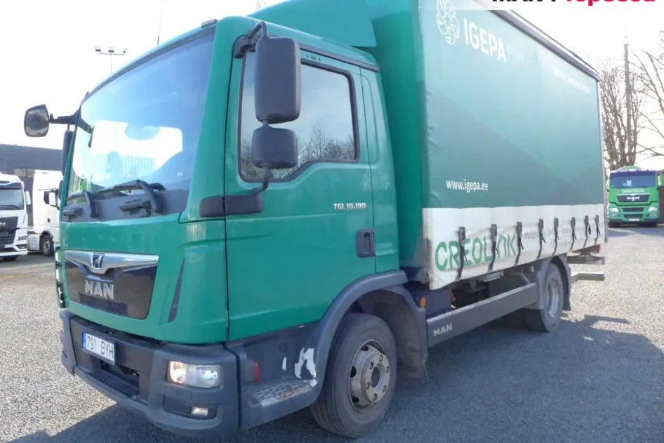 MAN TGL 10.190 4X2 BL, 2018, 4.6, 140 kW, diisel, manuaal, tagavedu