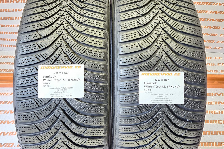 Kasutatud lamellrehv 225/45R17 Hankook Winter I*Cept RS2 FR XL 94/H