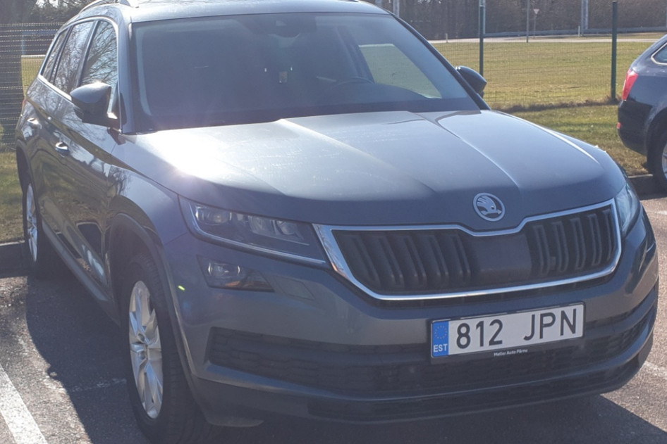 Škoda Kodiaq, 2017, 2.0, 110 kW, diisel, automaat, nelikvedu