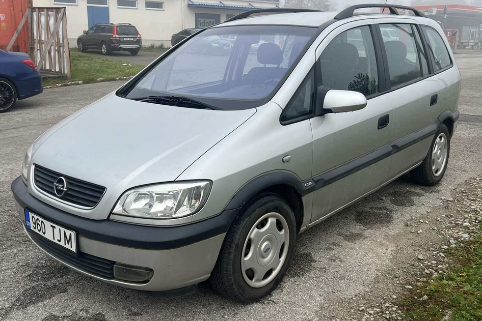 Opel Zafira, 2000, 1.8, 85 kW, petrol, manual, front-wheel drive