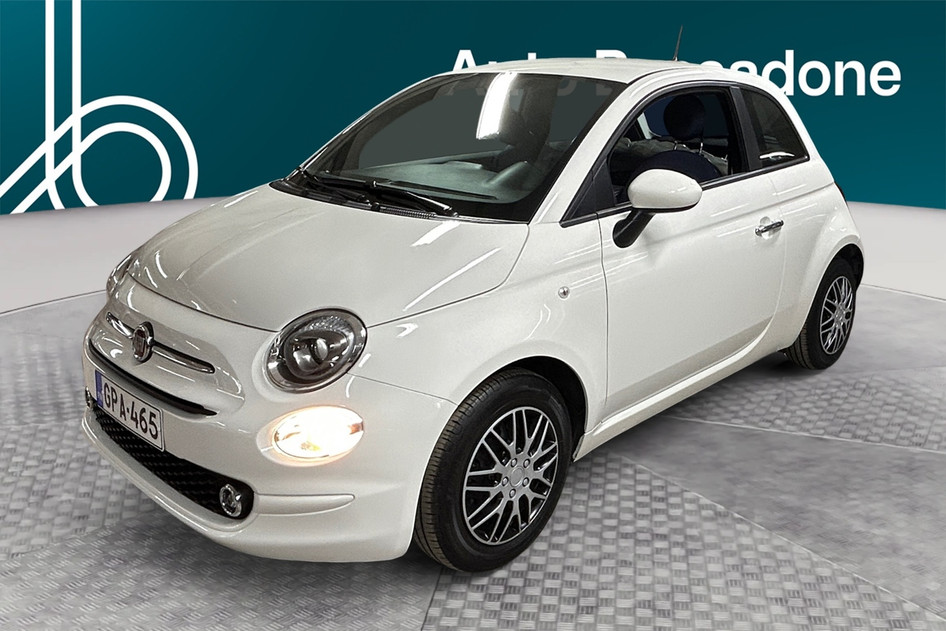Fiat 500, 2022, 1.0, 51 kW, hübriid (bensiin/elekter), manuaal, esivedu