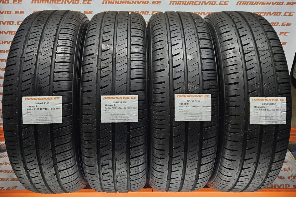 Used summer tire 205/65R16 Hankook Radial R28E 107/105 T like new 1