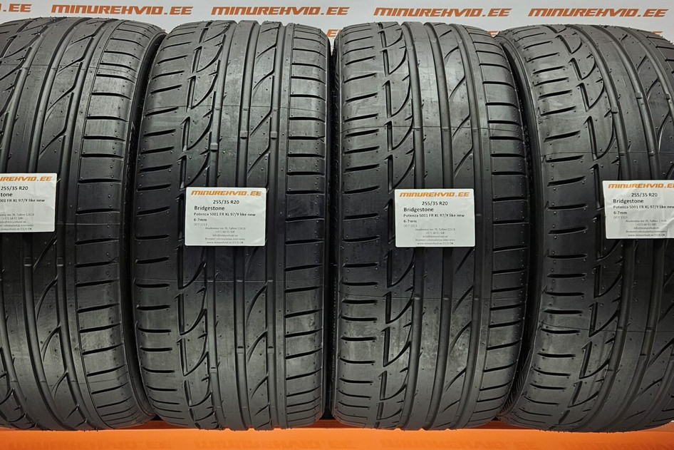 Kasutatud suverehv 255/35R20 Bridgestone Potenza S001 FR XL 97/Y like new DOT13
